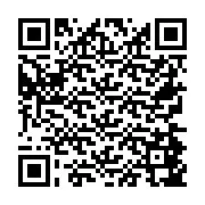 QR код за телефонен номер +26774847124