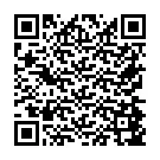 QR Code for Phone number +26774847136