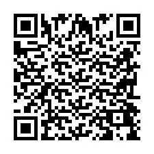 Código QR para número de telefone +2679049866