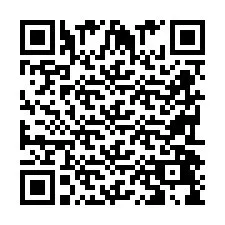 Codice QR per il numero di telefono +2679049873