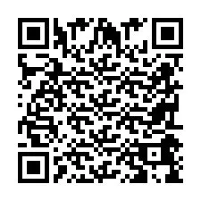 Código QR para número de teléfono +2679049887