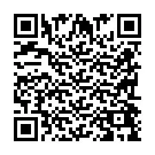 QR-code voor telefoonnummer +2679049962