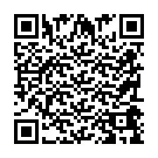 Código QR para número de teléfono +2679049981