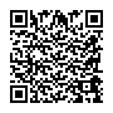 Codice QR per il numero di telefono +2679049986