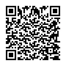 QR-code voor telefoonnummer +2679050762