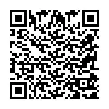 Código QR para número de telefone +2679051105