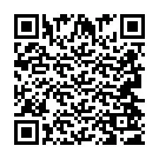 Codice QR per il numero di telefono +2692451277