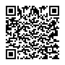 Código QR para número de telefone +2693131542