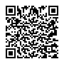 Código QR para número de telefone +2693131584