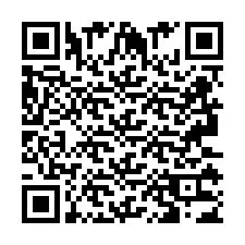Kode QR untuk nomor Telepon +2693133412