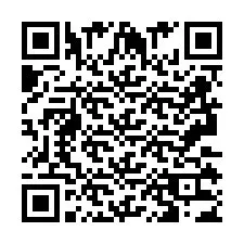 Kode QR untuk nomor Telepon +2693133421