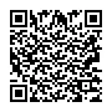 Codice QR per il numero di telefono +2693133435