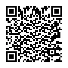 Código QR para número de telefone +2693133461