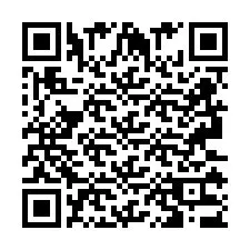 Código QR para número de telefone +2693133612