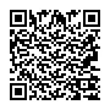 Codice QR per il numero di telefono +2693202707