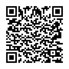 QR-code voor telefoonnummer +2693202708