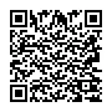 Código QR para número de teléfono +2693202726