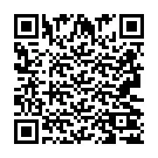 QR-code voor telefoonnummer +2693202737