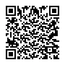 Codice QR per il numero di telefono +2693202829