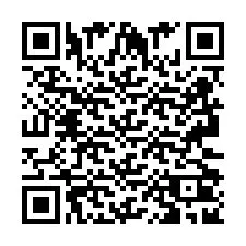 Codice QR per il numero di telefono +2693202922