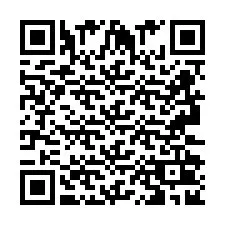 Código QR para número de teléfono +2693202956