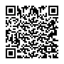 Codice QR per il numero di telefono +2693202962