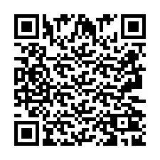 Codice QR per il numero di telefono +2693202968