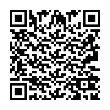 QR код за телефонен номер +2693202998