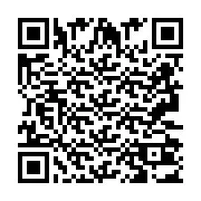 Código QR para número de teléfono +2693203009