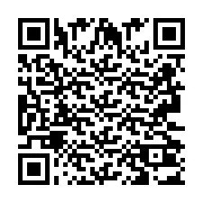 Código QR para número de telefone +2693203026