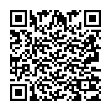 Código QR para número de teléfono +2693203044