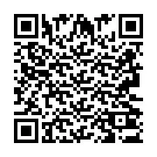 Código QR para número de telefone +2693203236