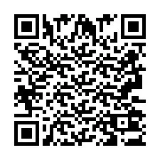 QR-code voor telefoonnummer +2693203295