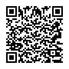 Codice QR per il numero di telefono +2693203325