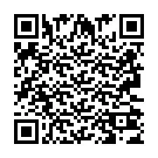 Codice QR per il numero di telefono +2693203402