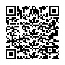 Codice QR per il numero di telefono +2693203423