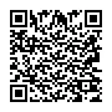 QR код за телефонен номер +2693203426