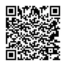 Codice QR per il numero di telefono +2693203427