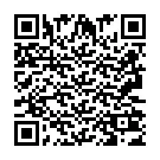 Código QR para número de telefone +2693203449