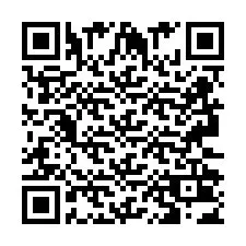 Código QR para número de telefone +2693203452