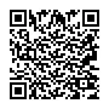 QR-code voor telefoonnummer +2693203463