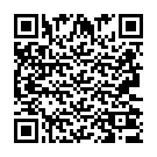 QR-code voor telefoonnummer +2693203613