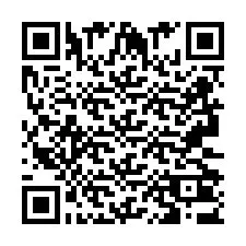 QR-code voor telefoonnummer +2693203623