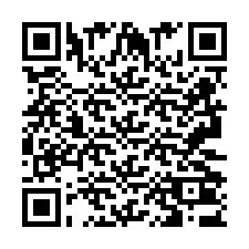 Código QR para número de telefone +2693203639