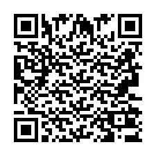 Código QR para número de teléfono +2693203647