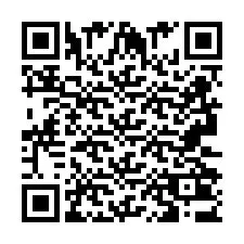 QR код за телефонен номер +2693203667