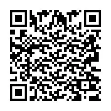 QR-koodi puhelinnumerolle +2693203672