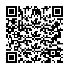 Código QR para número de teléfono +2693203802