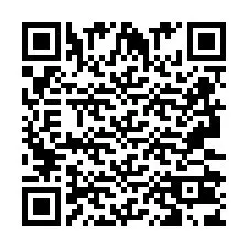 Código QR para número de telefone +2693203803