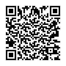 QR-code voor telefoonnummer +2693203808